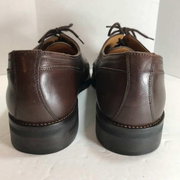 E.T. Wright Cap Toe Brown Shoes Size 14 S Italy main image 4